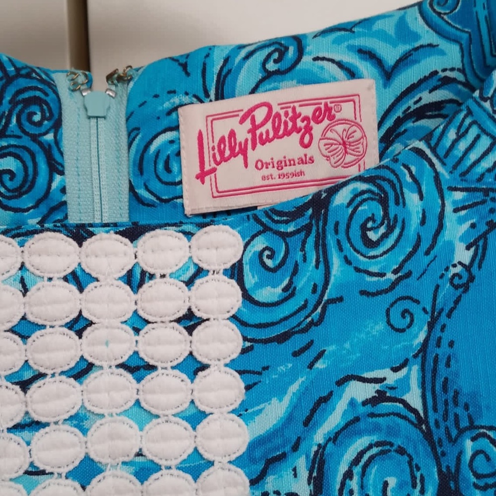Lilly Pulitzer Dark & Stormy Worth Shift - Picture 3 of 3